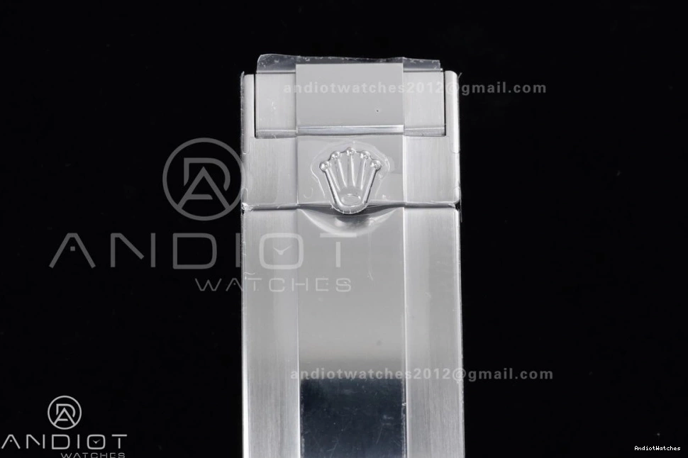 Diamonds SoftTouch Oysterflex Dial Strap Silver 816 Black (Weighted) VS4131 on 1:1 Best V2 126519 VSF Daytona Edition 1103